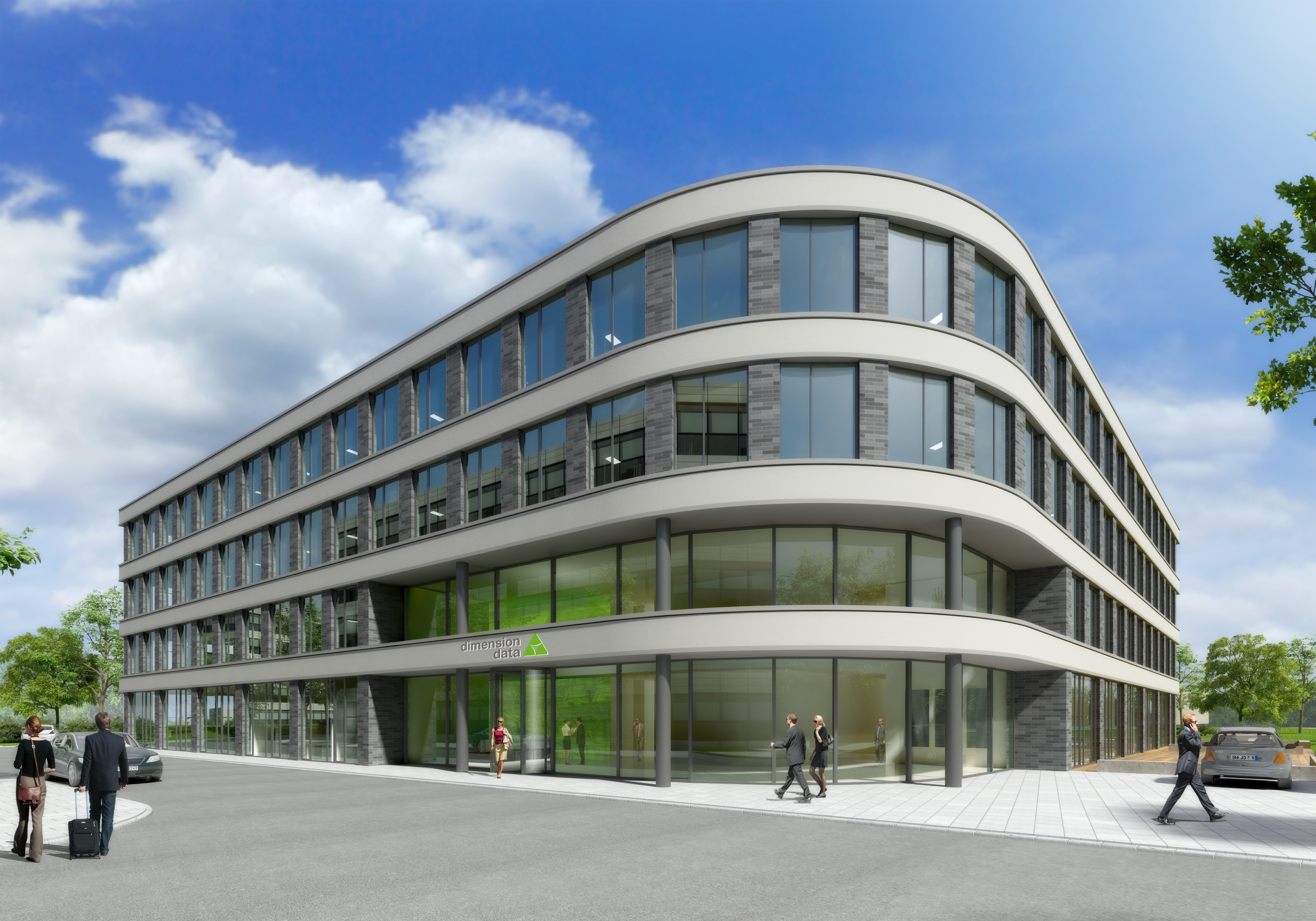 Architektur msm Frankfurt – Fassadendetail