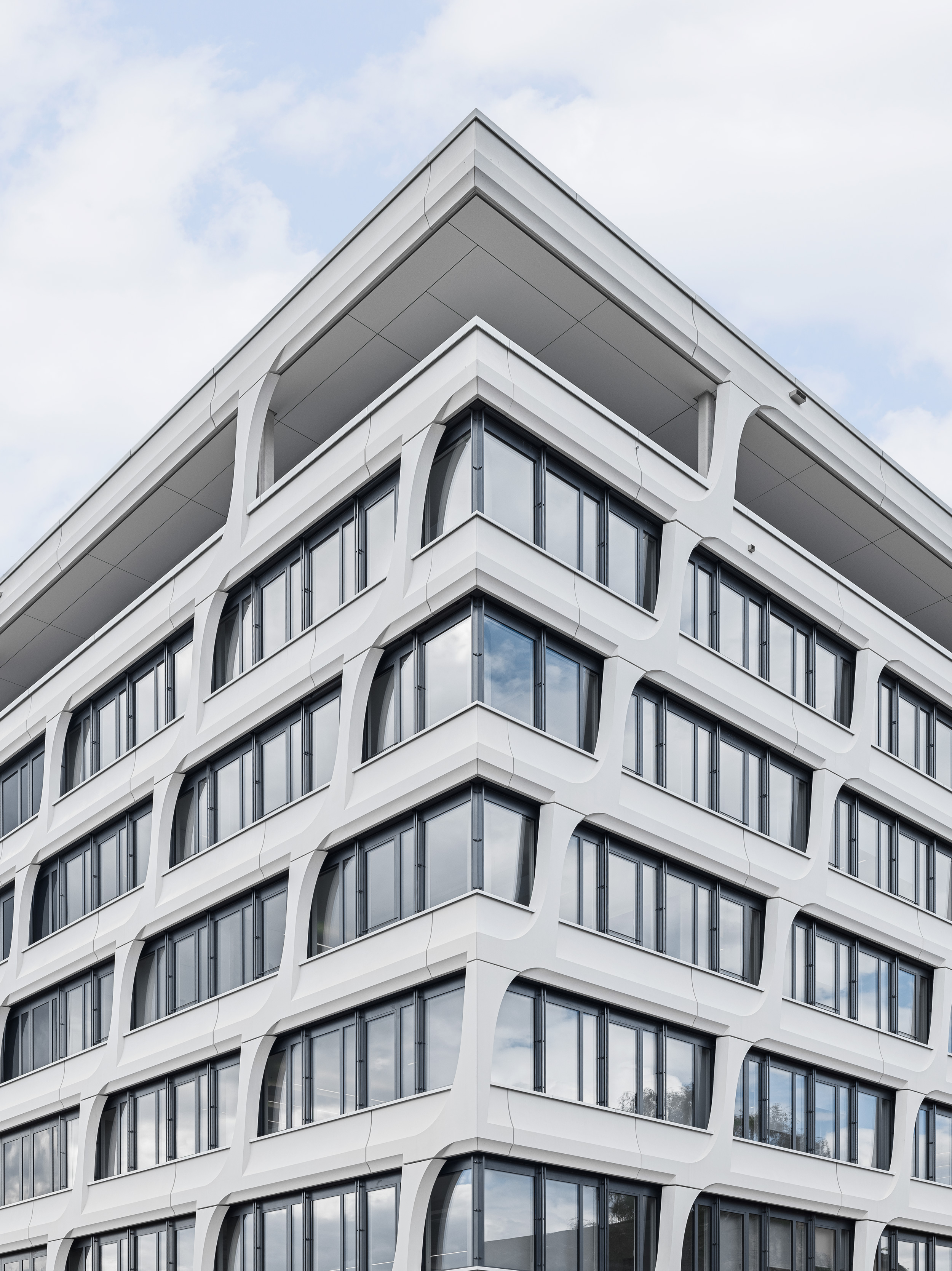 Fassadendetail – ökologische Konstruktion